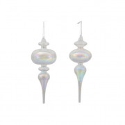 Juri Drop Glass Baubles – Set of 2